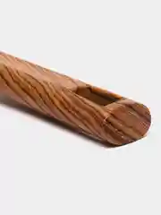 Венчик из нейлона FORESTA с пластм ручкой/дизайн под дерево, 30*7 см (006463)