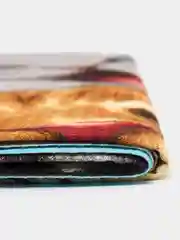 Желтый банное полотенце, вафельное, хлопок, 75 х 150 см, на день рождения