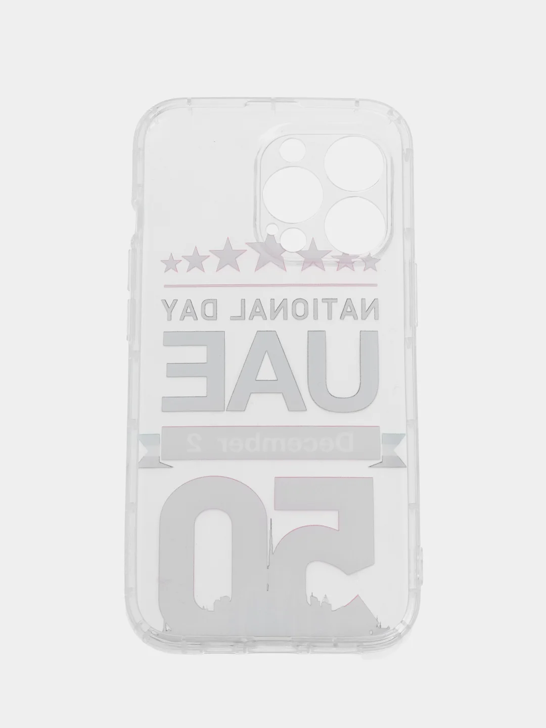 Красный чехол на iPhone 13 pro / 12 / 12 Pro с принтом