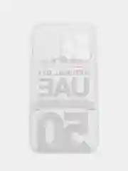 Красный чехол на iPhone 13 pro / 12 / 12 Pro с принтом