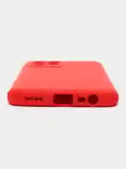 Красный чехол Silicone Cover для Realme 8/8 Pro (Реалми 8/8 про), силиконовый