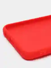 Красный чехол Silicone Cover для Realme 8/8 Pro (Реалми 8/8 про), силиконовый