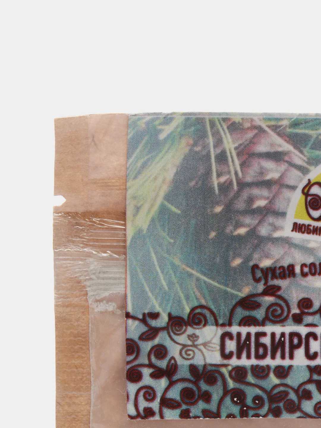 Сухая соляная маска для тела "Сибирская Здравушка" с глиной гассул 200 г, "Душка Отдушка"
