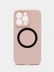 Бежевый чехол Silicone Case для iPhone 11/12/13/14/Pro/Max/Plus/Mini, с функцией MagSafe (Магсейф)