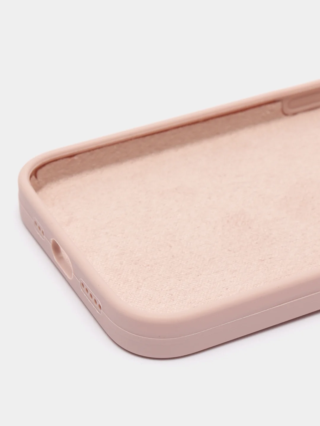 Бежевый чехол Silicone Case для iPhone 11/12/13/14/Pro/Max/Plus/Mini, с функцией MagSafe (Магсейф)