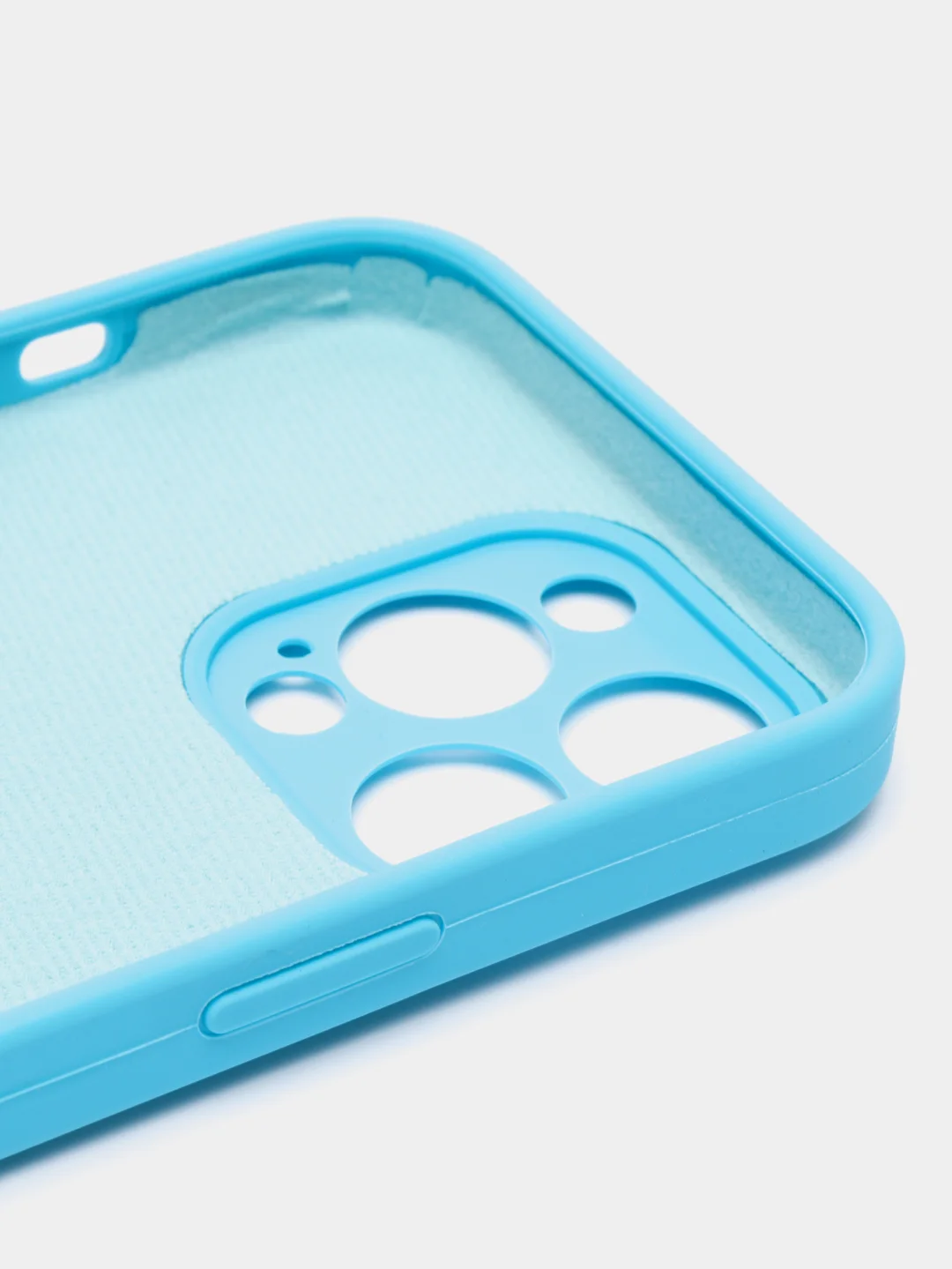 Голубой чехол Silicone Case для iPhone 11/12/13/14/Pro/Max/Plus/Mini, с функцией MagSafe (Магсейф)