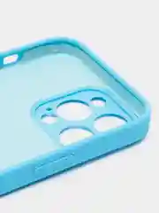 Голубой чехол Silicone Case для iPhone 11/12/13/14/Pro/Max/Plus/Mini, с функцией MagSafe (Магсейф)