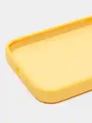 Желтый чехол Silicone Case для iPhone 11/12/13/14/Pro/Max/Plus/Mini, с функцией MagSafe (Магсейф)