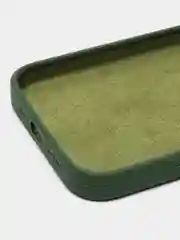 Зеленый чехол Silicone Case для iPhone 11/12/13/14/Pro/Max/Plus/Mini, с функцией MagSafe (Магсейф)
