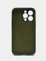 Зеленый чехол Silicone Case для iPhone 11/12/13/14/Pro/Max/Plus/Mini, с функцией MagSafe (Магсейф)