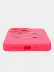 Коралловый чехол Silicone Case для iPhone 11/12/13/14/Pro/Max/Plus/Mini, с функцией MagSafe (Магсейф)