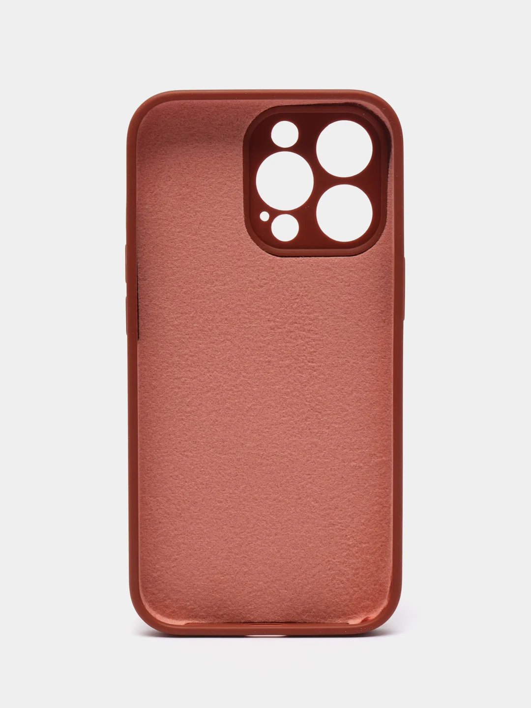 Коричневый чехол Silicone Case для iPhone 11/12/13/14/Pro/Max/Plus/Mini, с функцией MagSafe (Магсейф)