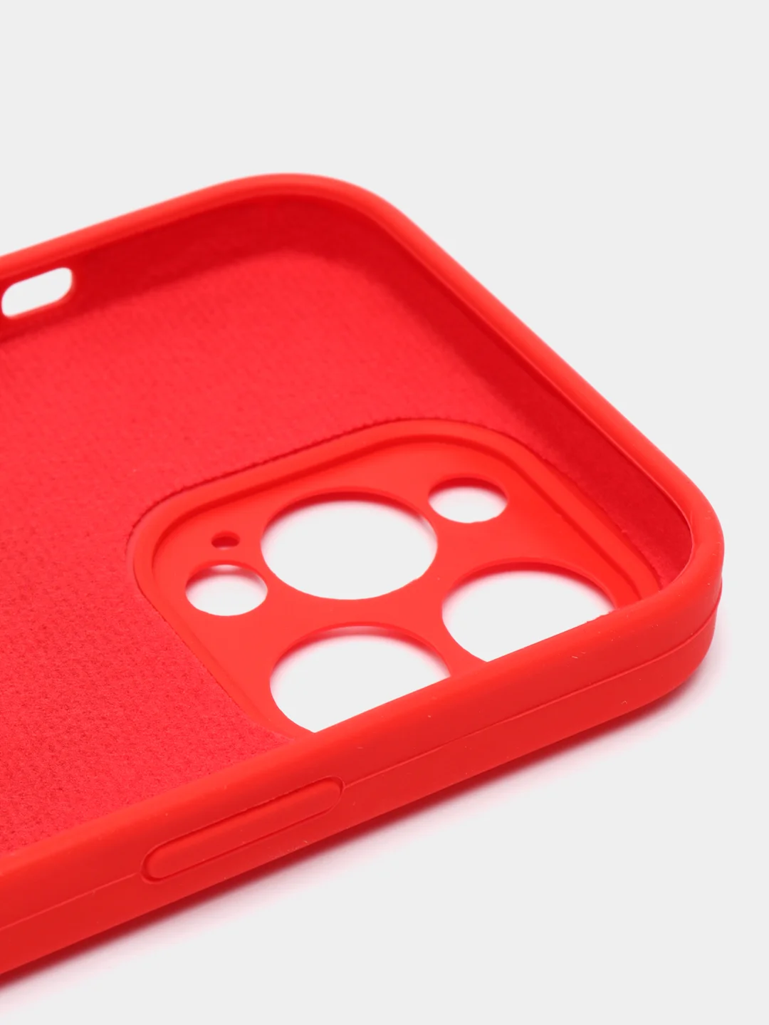Красный чехол Silicone Case для iPhone 11/12/13/14/Pro/Max/Plus/Mini, с функцией MagSafe (Магсейф)