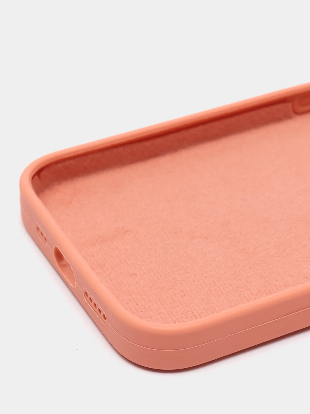 Кремовый чехол Silicone Case для iPhone 11/12/13/14/Pro/Max/Plus/Mini, с функцией MagSafe (Магсейф)