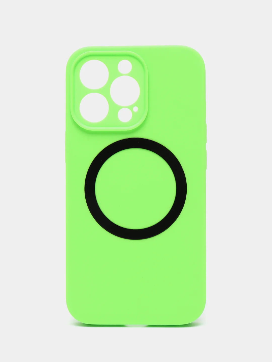 Лайм чехол Silicone Case для iPhone 11/12/13/14/Pro/Max/Plus/Mini, с функцией MagSafe (Магсейф)