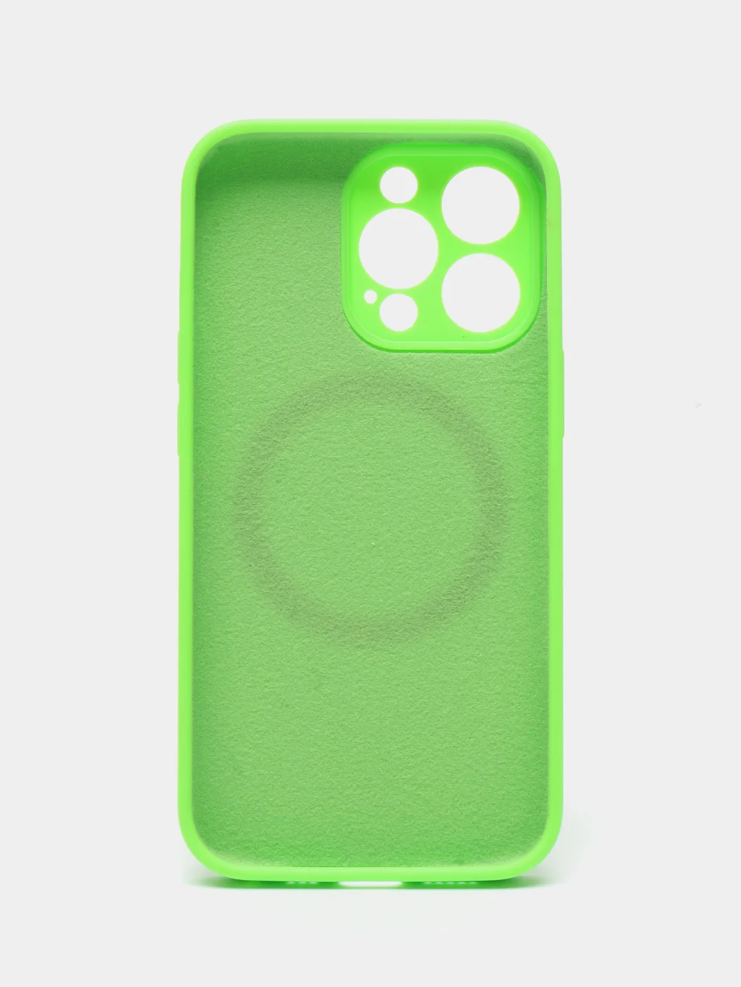 Лайм чехол Silicone Case для iPhone 11/12/13/14/Pro/Max/Plus/Mini, с функцией MagSafe (Магсейф)