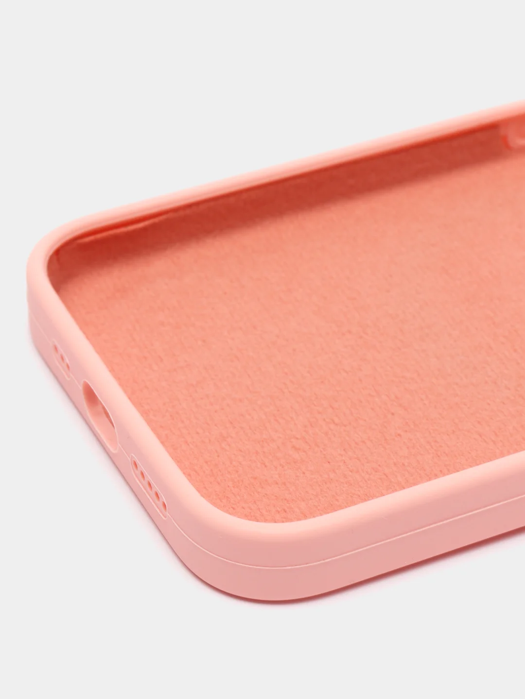 Розовый чехол Silicone Case для iPhone 11/12/13/14/Pro/Max/Plus/Mini, с функцией MagSafe (Магсейф)