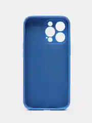 Синий чехол Silicone Case для iPhone 11/12/13/14/Pro/Max/Plus/Mini, с функцией MagSafe (Магсейф)