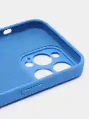 Синий чехол Silicone Case для iPhone 11/12/13/14/Pro/Max/Plus/Mini, с функцией MagSafe (Магсейф)