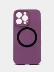 Фиолетовый чехол Silicone Case для iPhone 11/12/13/14/Pro/Max/Plus/Mini, с функцией MagSafe (Магсейф)