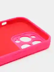 Фуксия чехол Silicone Case для iPhone 11/12/13/14/Pro/Max/Plus/Mini, с функцией MagSafe (Магсейф)