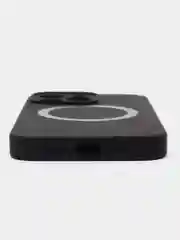 Черный чехол Silicone Case для iPhone 11/12/13/14/Pro/Max/Plus/Mini, с функцией MagSafe (Магсейф)