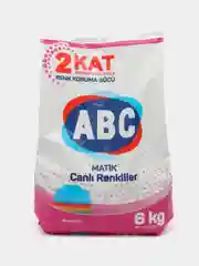 ABC, стиральный порошок, для цветного белья, 6 кг, Турция