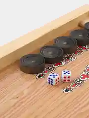 Угольный нарды деревянные, 60 см