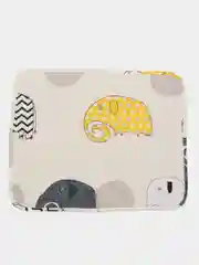Серый металлик лежак для собаки и кошки, одеяло, лежанка