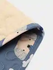 Синий лежак для собаки и кошки, одеяло, лежанка