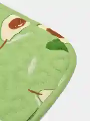 Зеленый лежак для собаки и кошки, одеяло, лежанка