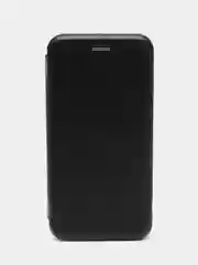 Черный чехол-книжка для Honor 7A, 7C Pro, 8C, Honor 8A/Y6 2019