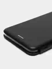 Черный чехол-книжка для Honor 7A, 7C Pro, 8C, Honor 8A/Y6 2019