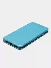 Голубой чехол книжка для Xiaomi Redmi Note 8, 8T, Redmi 8, Redmi 8A