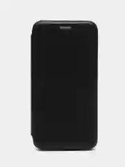 Черный чехол-книжка для Samsung A01, A01 Core, A02, A02S, A03S