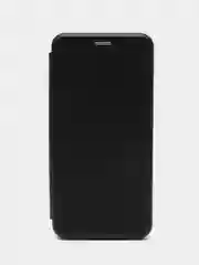 Черный чехол-книжка для Realme C11 (2020), C12, C35