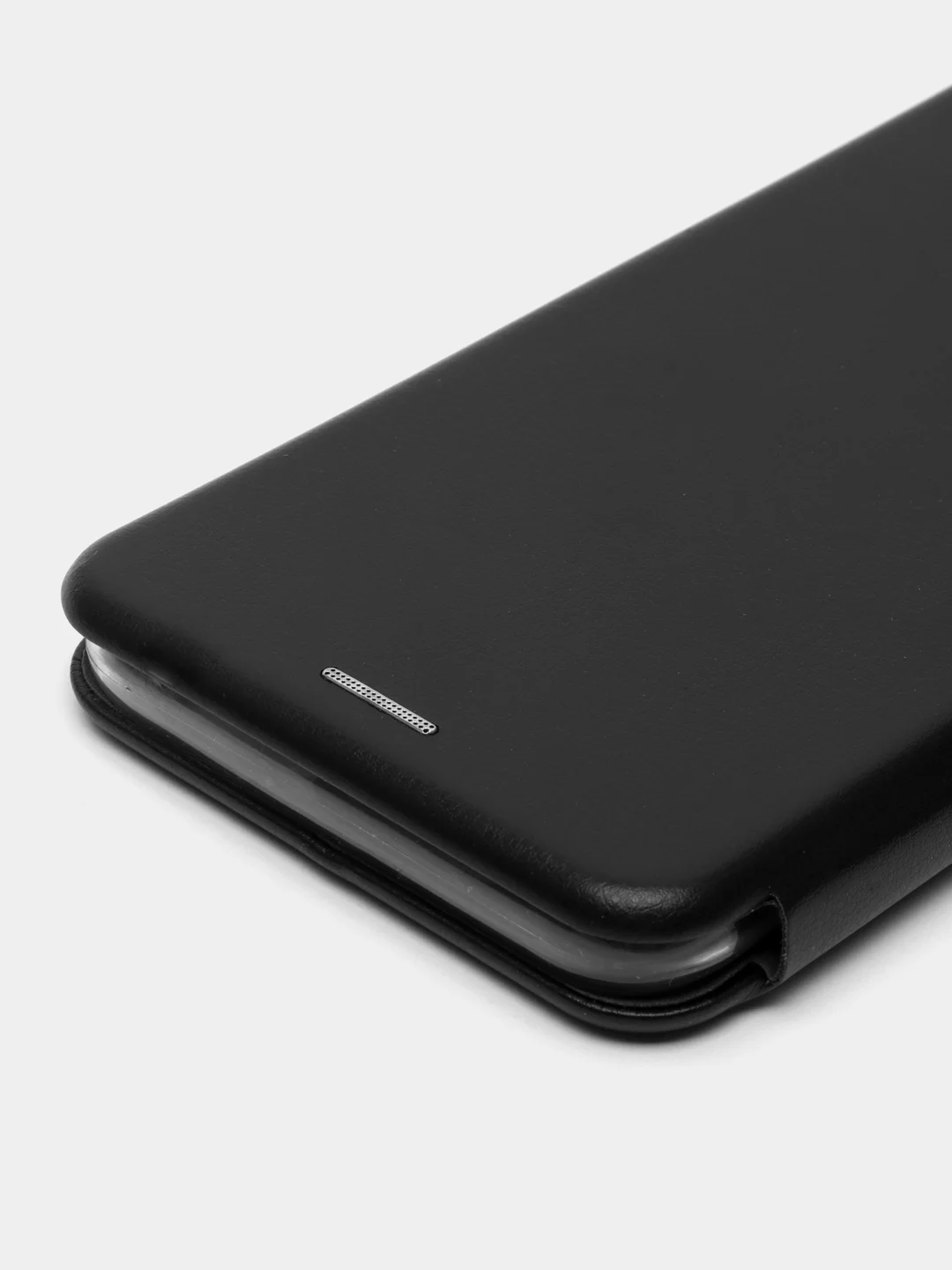 Черный чехол-книжка для Realme C11 (2020), C12, C35