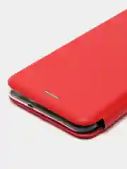 Красный чехол-книжка для Samsung A01, A01 Core, A02, A02S, A03S