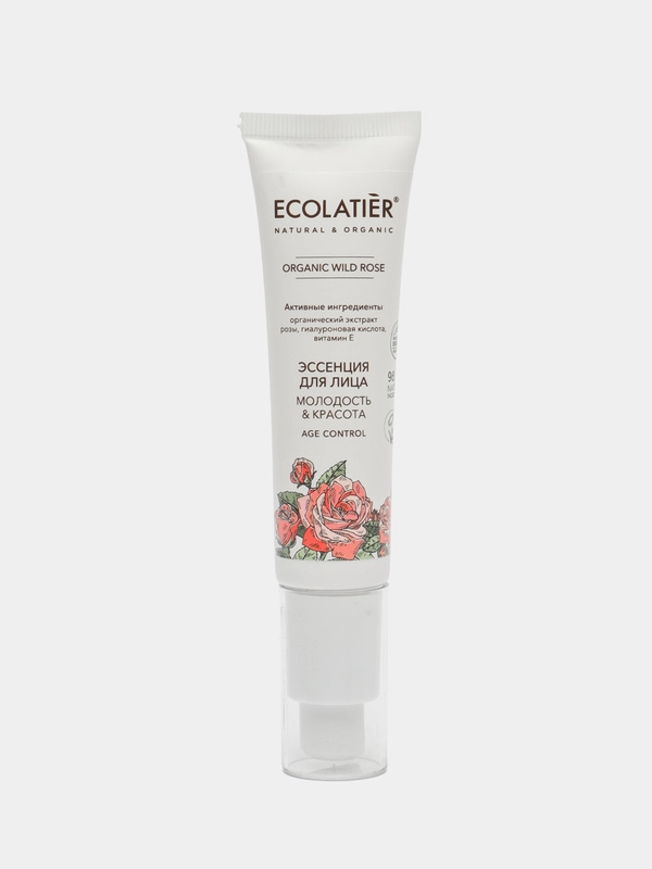 Ecolatier Green эссенция для лица, Молодость и Красота, Organic Wild Rose, 30 мл