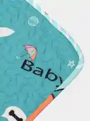 Лазурный лежак для собаки и кошки, одеяло, лежанка