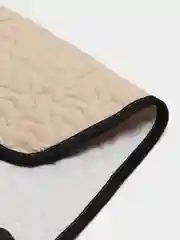 Белый лежак для собаки и кошки, одеяло, лежанка