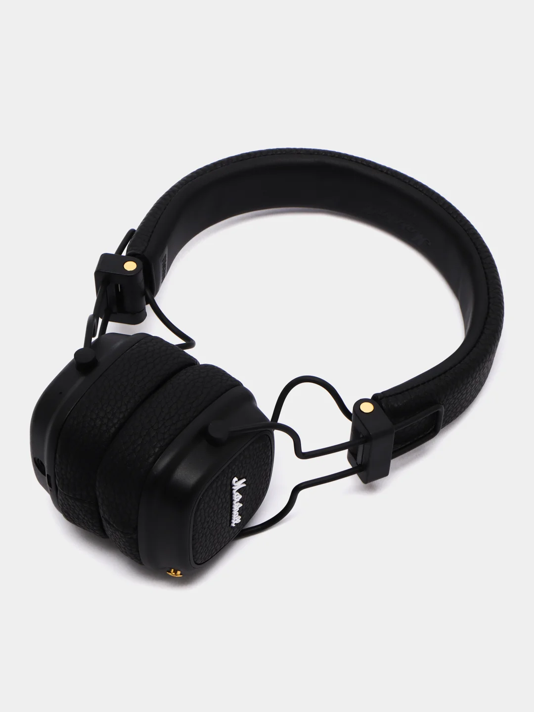 Черный беспроводные полноразмерные наушники Bluetooth и AUX, с микрофоном, джойстиком управления