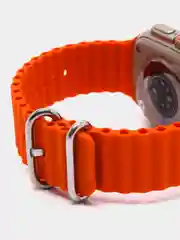 Оранжевый смарт-часы x9 Ultra series, умные, унисекс