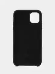 Черный чехол для iPhone 12 11 XR XS 7 8 SE Plus Pro Max силиконовый айфон