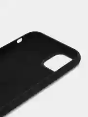 Черный чехол для iPhone 12 11 XR XS 7 8 SE Plus Pro Max силиконовый айфон