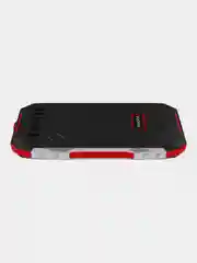 Красный мобильный телефон Maxvi T101, прочный корпус, аккумулятор 4000 мАч, функция Power Bank