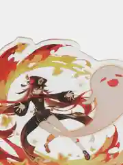 Красный фигурка Genshin Impact, акриловая