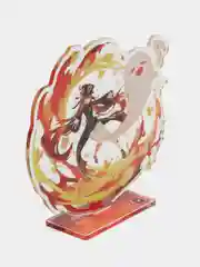 Красный фигурка Genshin Impact, акриловая