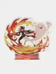 Красный фигурка Genshin Impact, акриловая