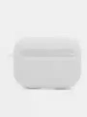 Багровый чехол для наушников AirPods Pro, силиконовый, прозрачный